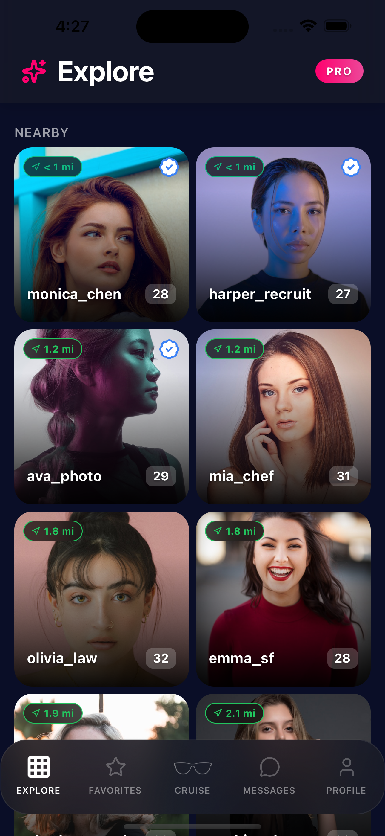 Afterly app screenshot